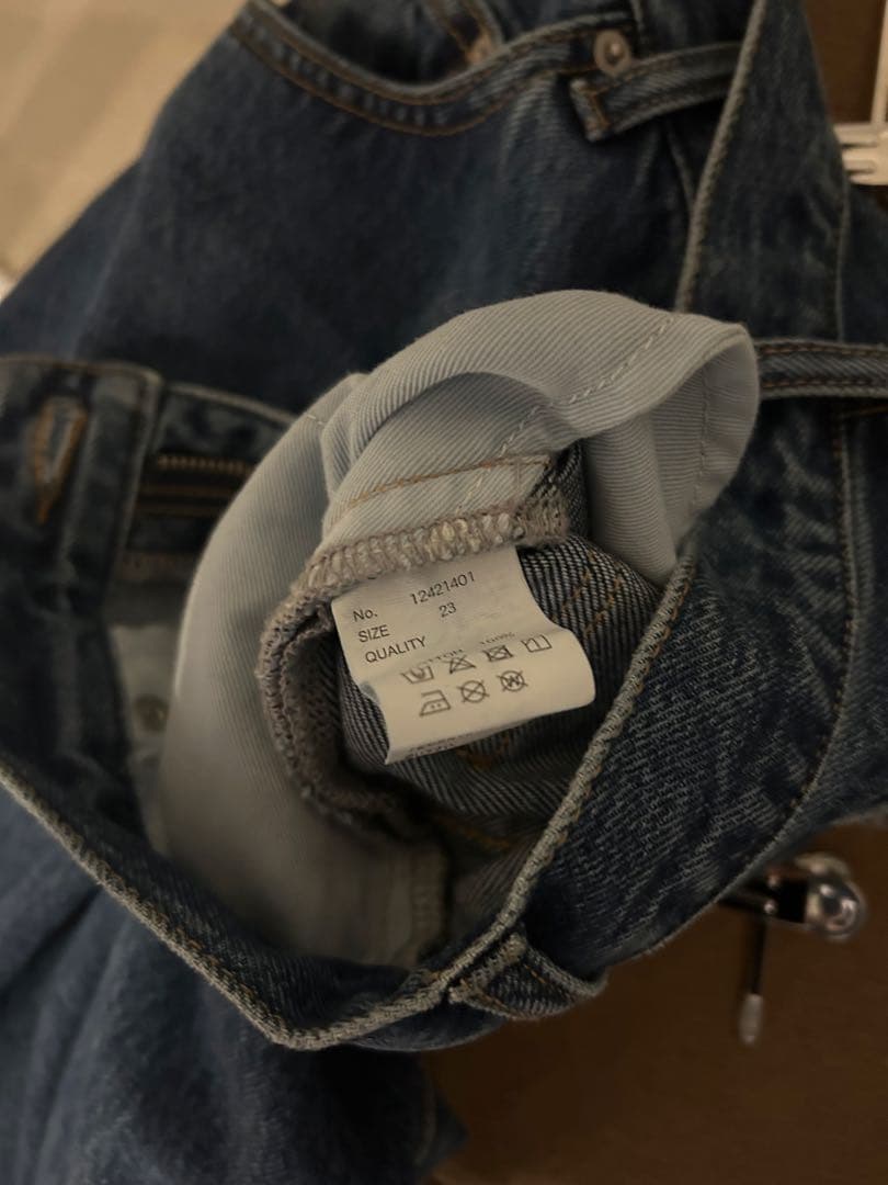 TODAYFUL cary's denim ブルー23インチ