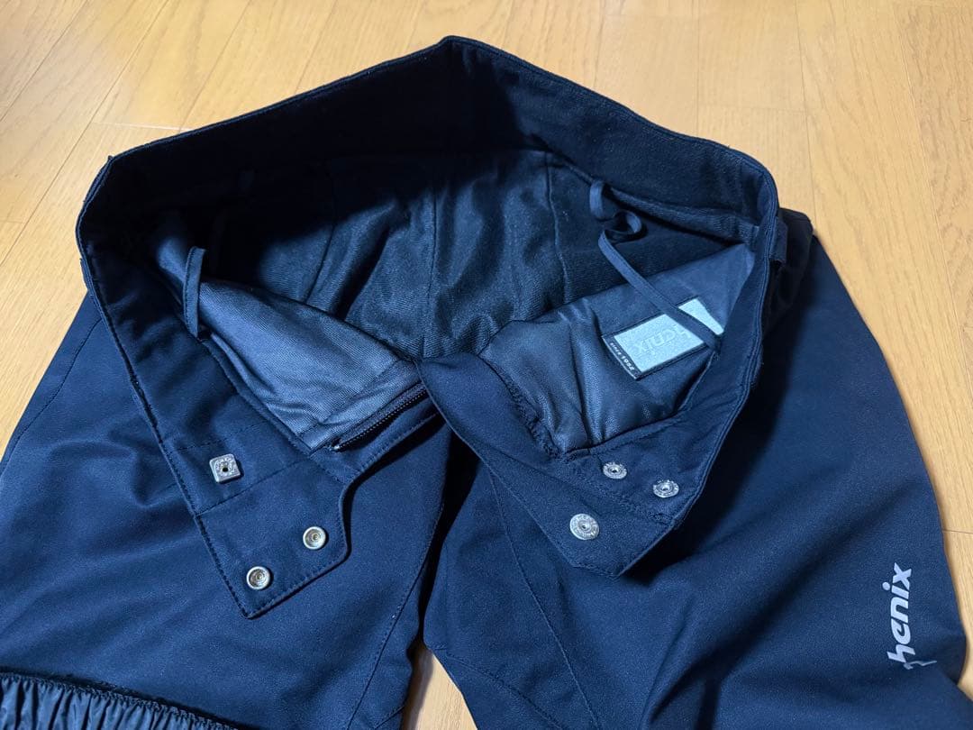 値下げphoenixスキーウェア　黒/グレー