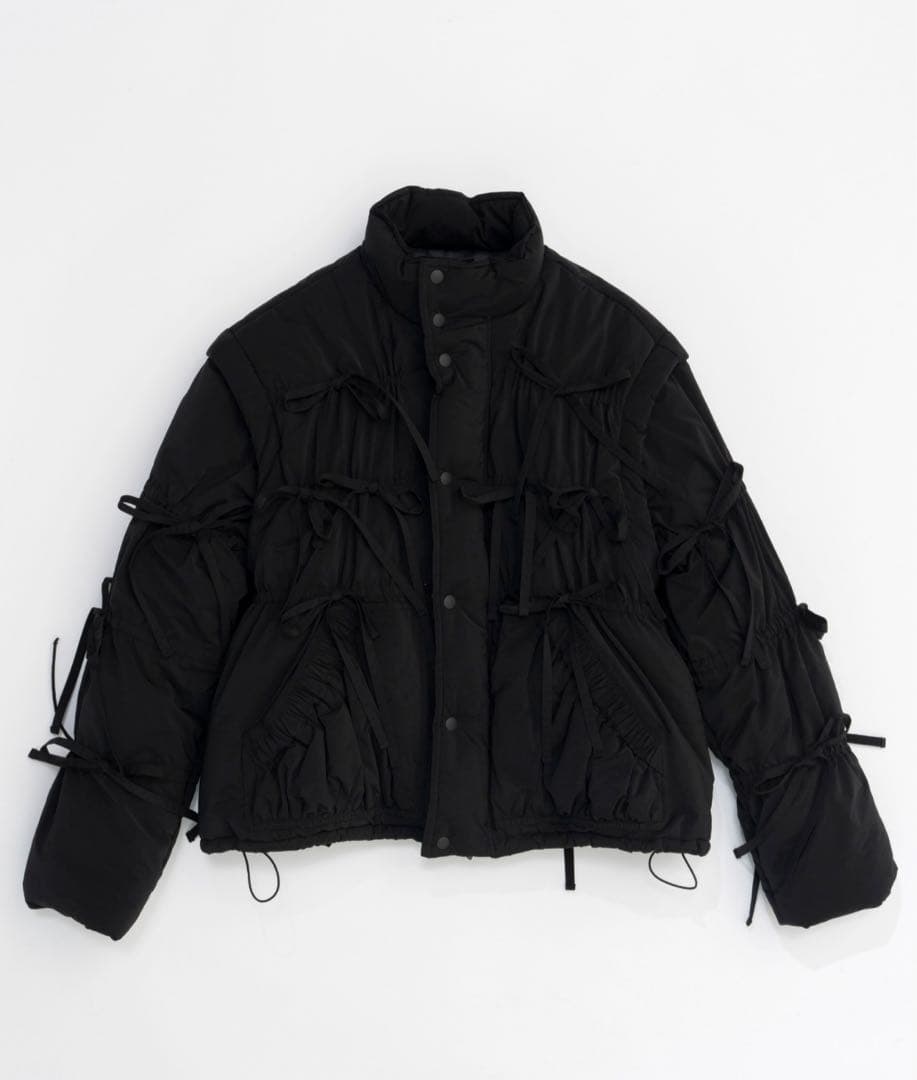 p*o様 メゾンスペシャル/2WAYリボンパッファージャケット