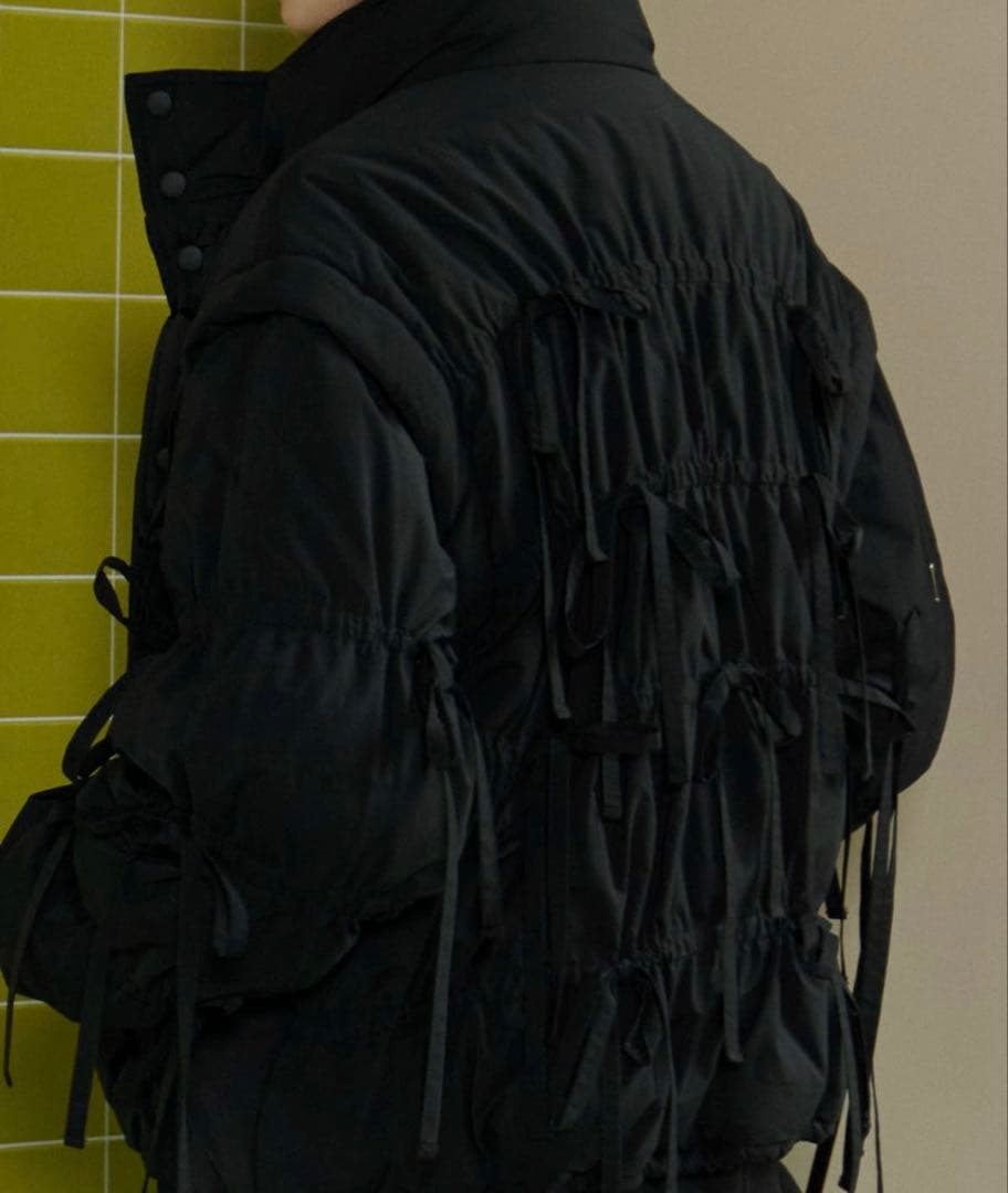 p*o様 メゾンスペシャル/2WAYリボンパッファージャケット