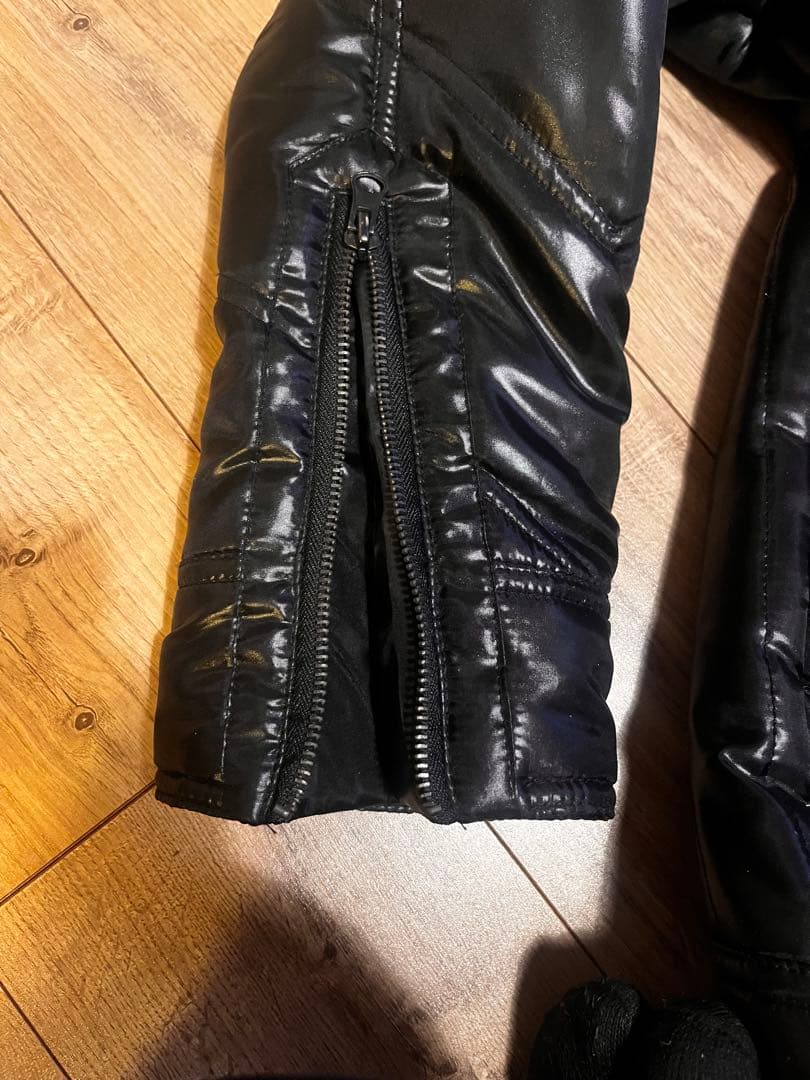 Beno ダウン　平成　Y2K v系　ダブルジップ　ファー　お兄系　ギャル