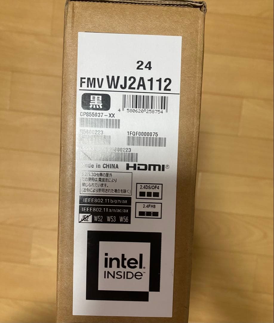 ［クリスマスお値下げ!］Fujitsu FMV WJ2A112 黒 ノート