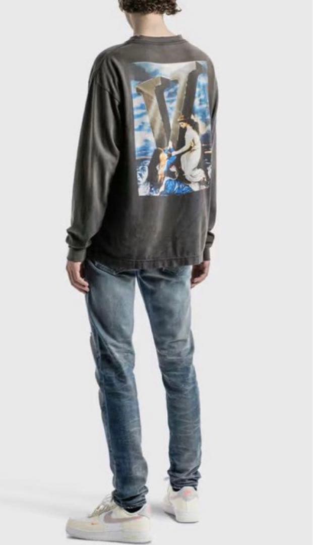 新品同様 SAINT MICHAEL × VLONE L/S TEE 22AW