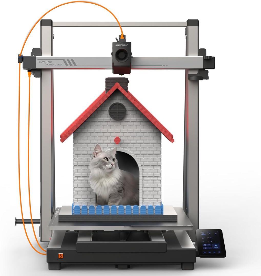 ANYCUBIC Kobra 3 Max 3Dプリンター