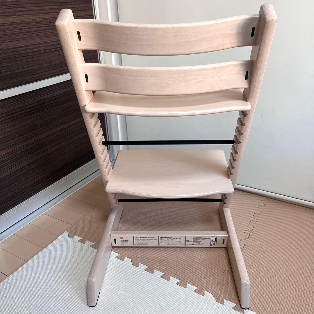 【新型】ストッケシリアル4　ストッケ トリップトラップホワイトウォッシュ