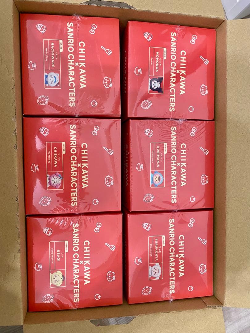 ちいかわ サンリオ なりきりフィギュア ぷちミニマスコット コンプセット