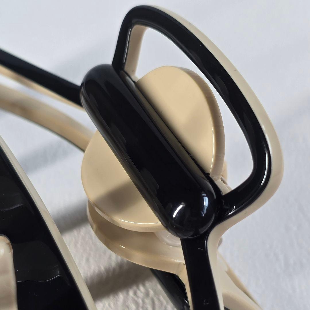 新品　アレクサンドル ドゥ パリ クリップ　ブラック　ベージュ　Lサイズ