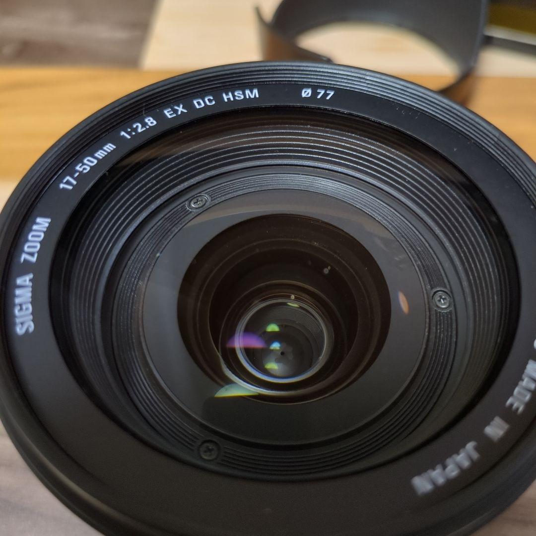 シグマ　17-50mmF2.8 EX DC　ペンタックスKマウント用