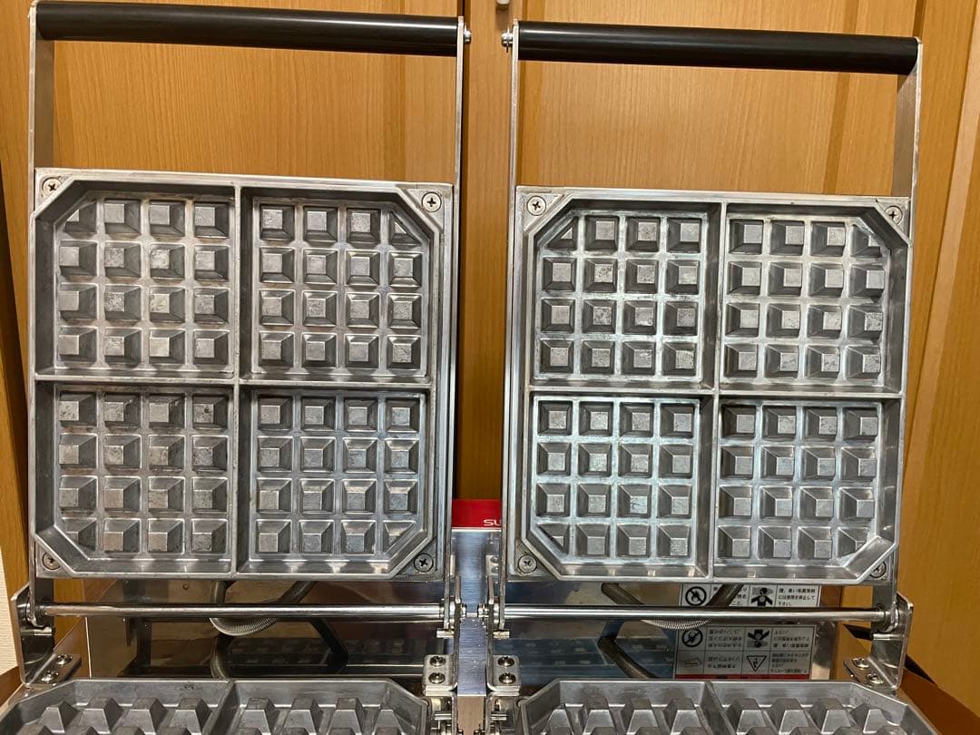 Suntec ダブルワッフルメーカー　ワッフルベーカー　ベルギー/リエージュ