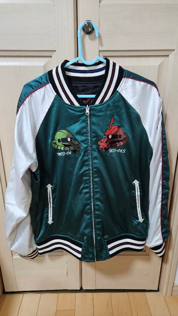 EDA豆N　ガンダム　スカジャン　リバーシブル　M サイズ