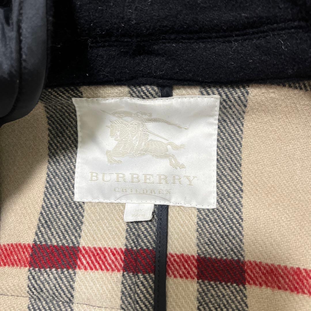 Burberryダッフルコート　クロ