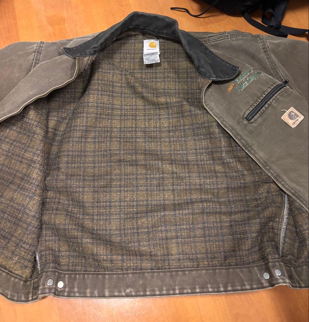 【希少モデル】Carhartt デトロイトジャケット j97 USA製 DKB