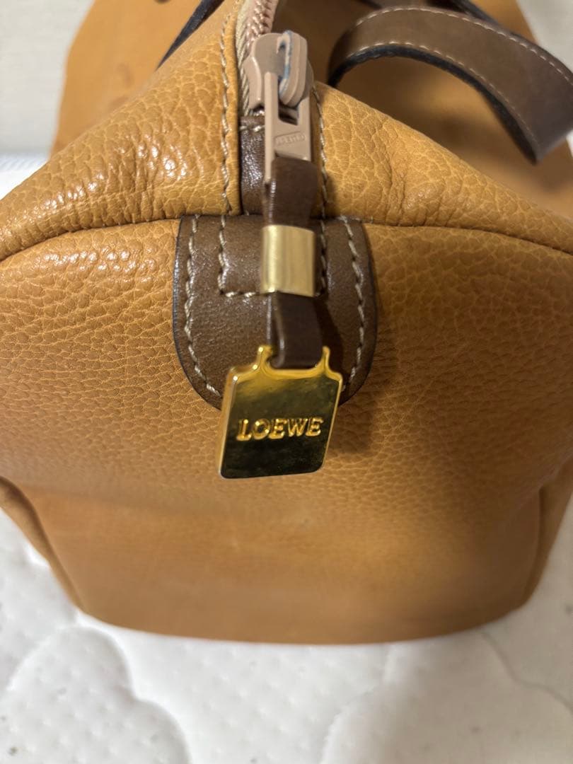 LOEWE レザー ボストンバッグ