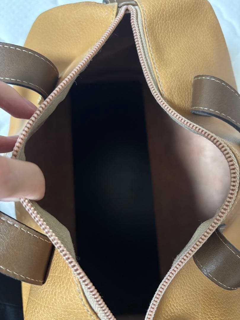 LOEWE レザー ボストンバッグ