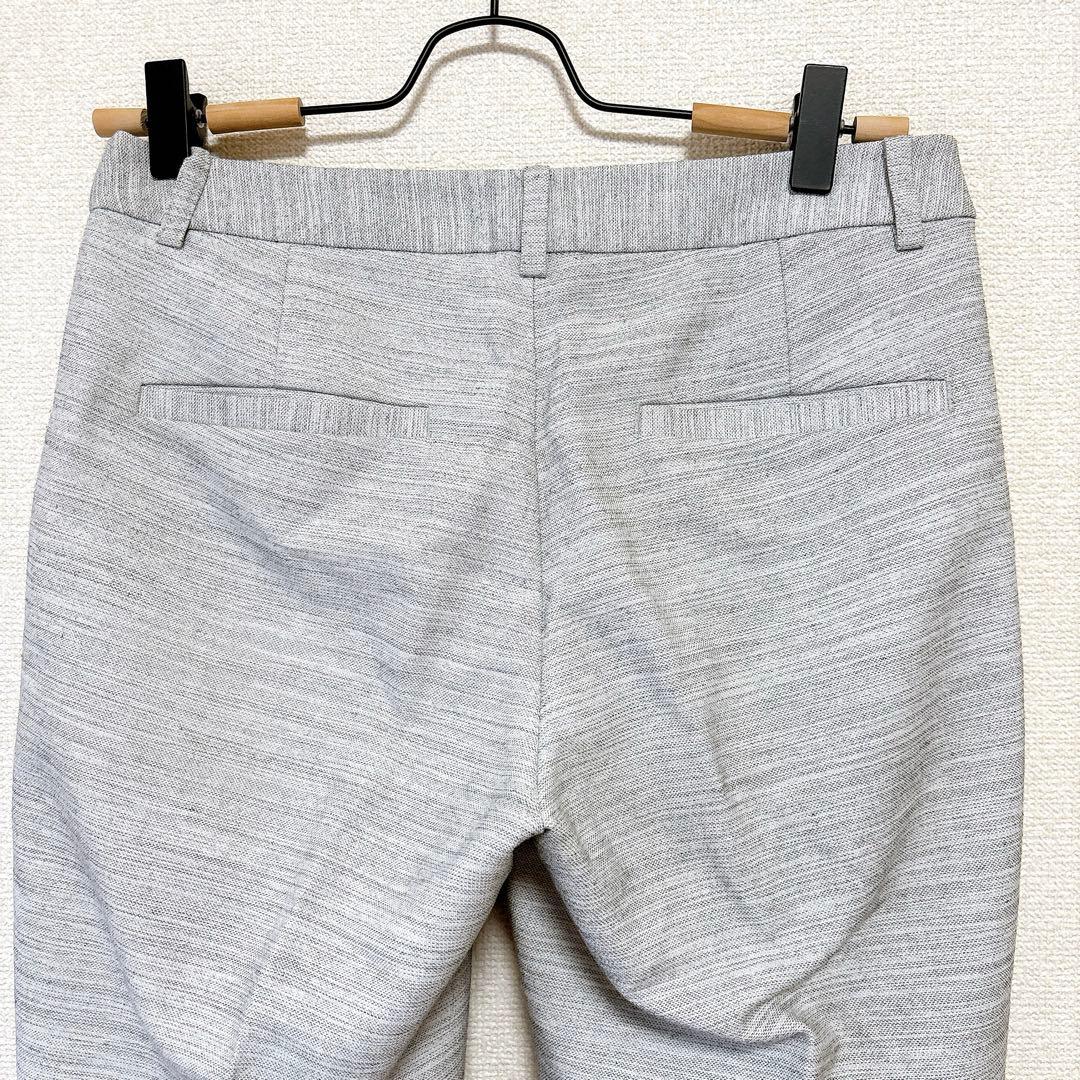 洗える✨グリーンレーベルリラクシング セットアップ パンツスーツ ノーカラー36