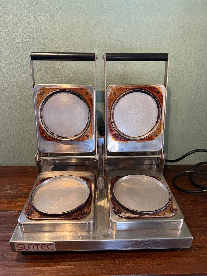 サンテック 2連パンケーキベーカー POK-22