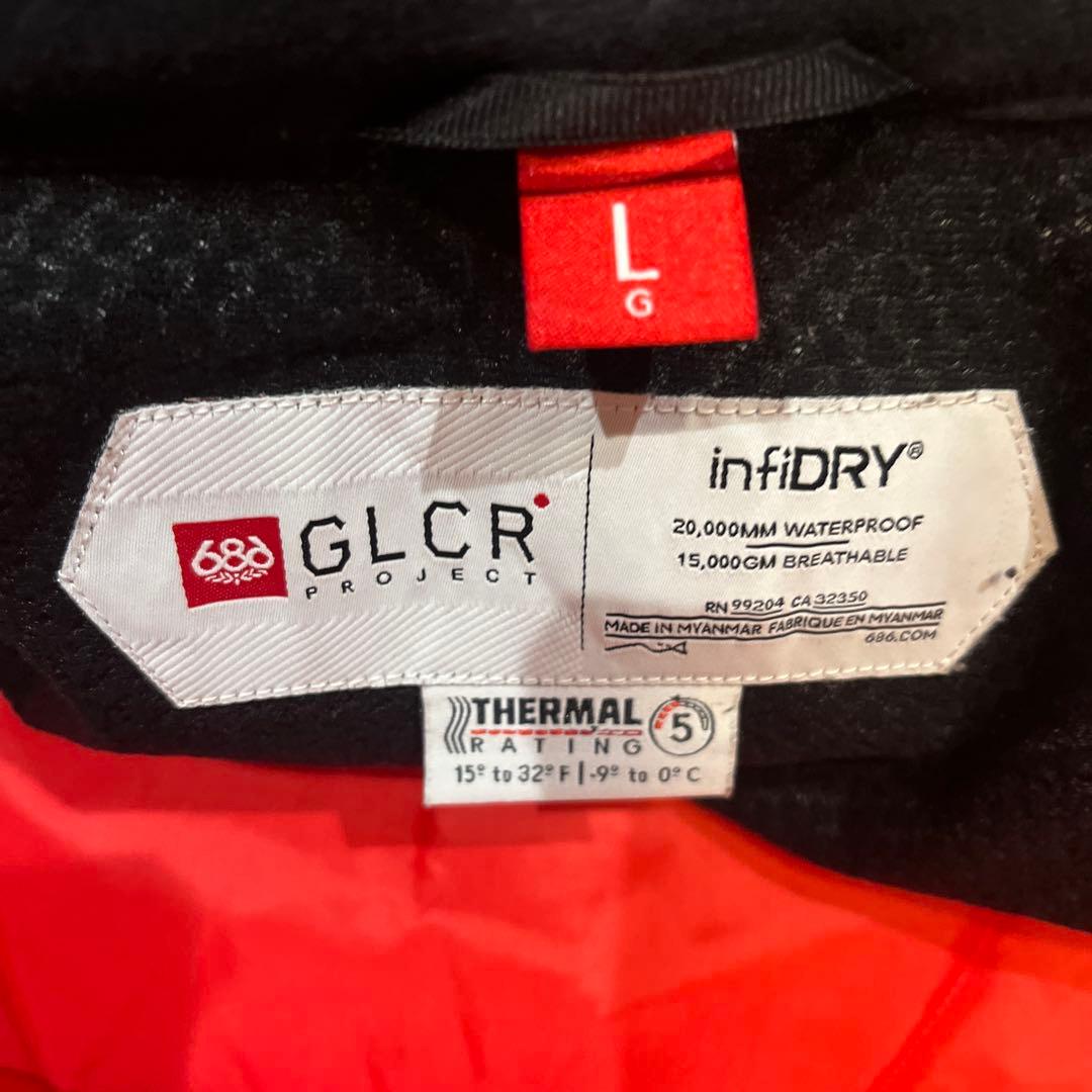 美品686 スノーボード　ウェア　ジャケット　THERMAGRAPH ボルコム