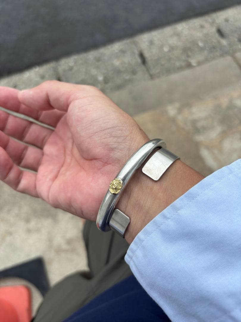 セット販売TADY&KING イーグルフェイス & 平打ちバングル GPローズ