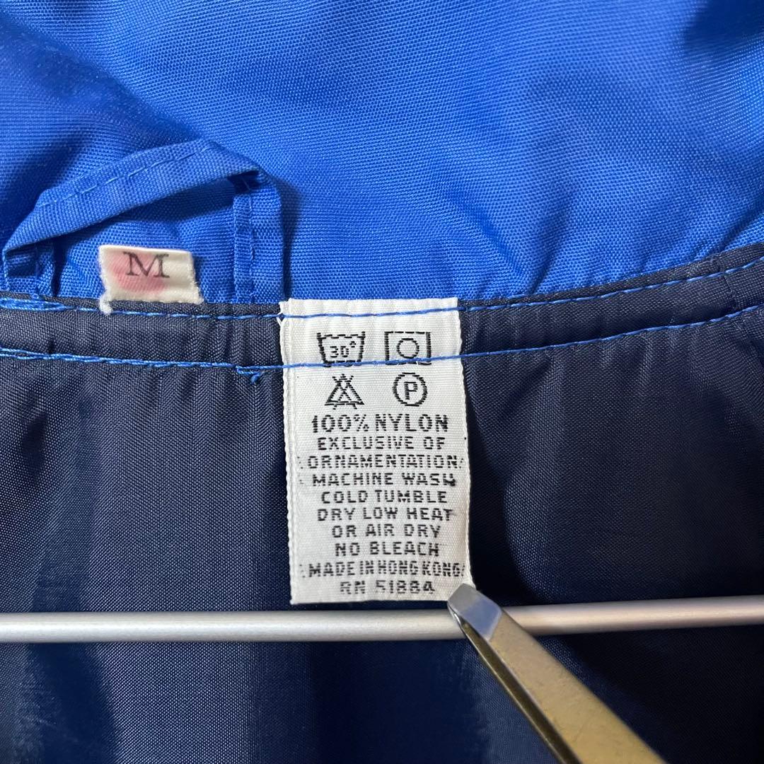 【極美品】パタゴニア 80s〜90s ナイロンアノラック M 山ロゴ 青