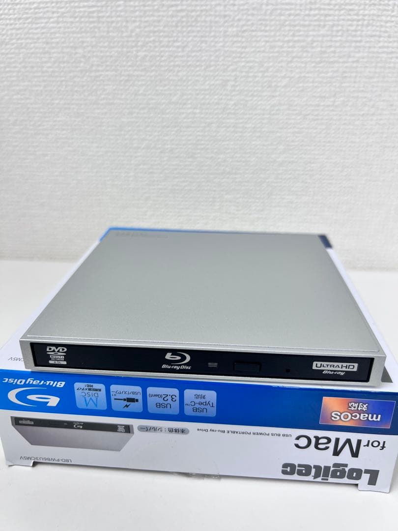 #DVD115 ロジテック 外付け ブルーレイドライブ for Mac