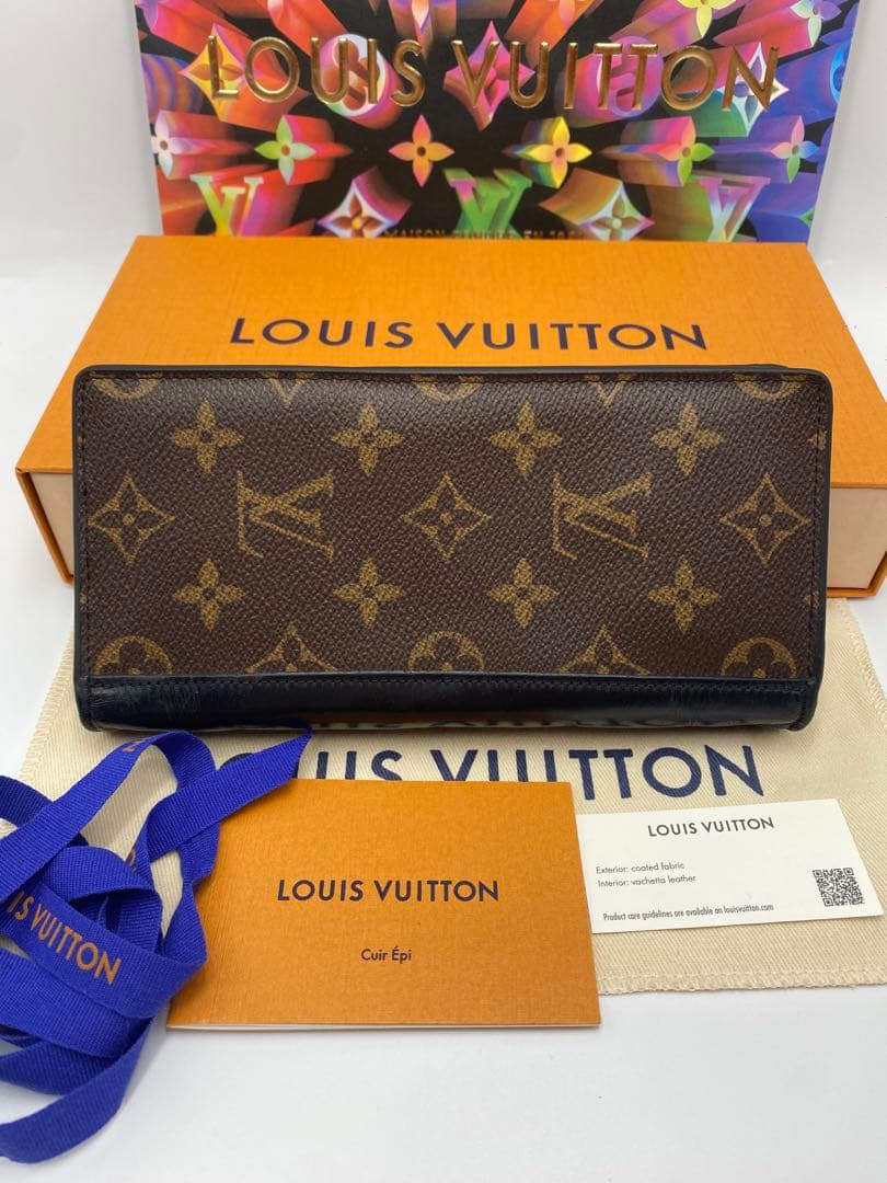 美品‼️新型　LOUIS VUITTON 長財布 ポルトフォイユ・ブラザ