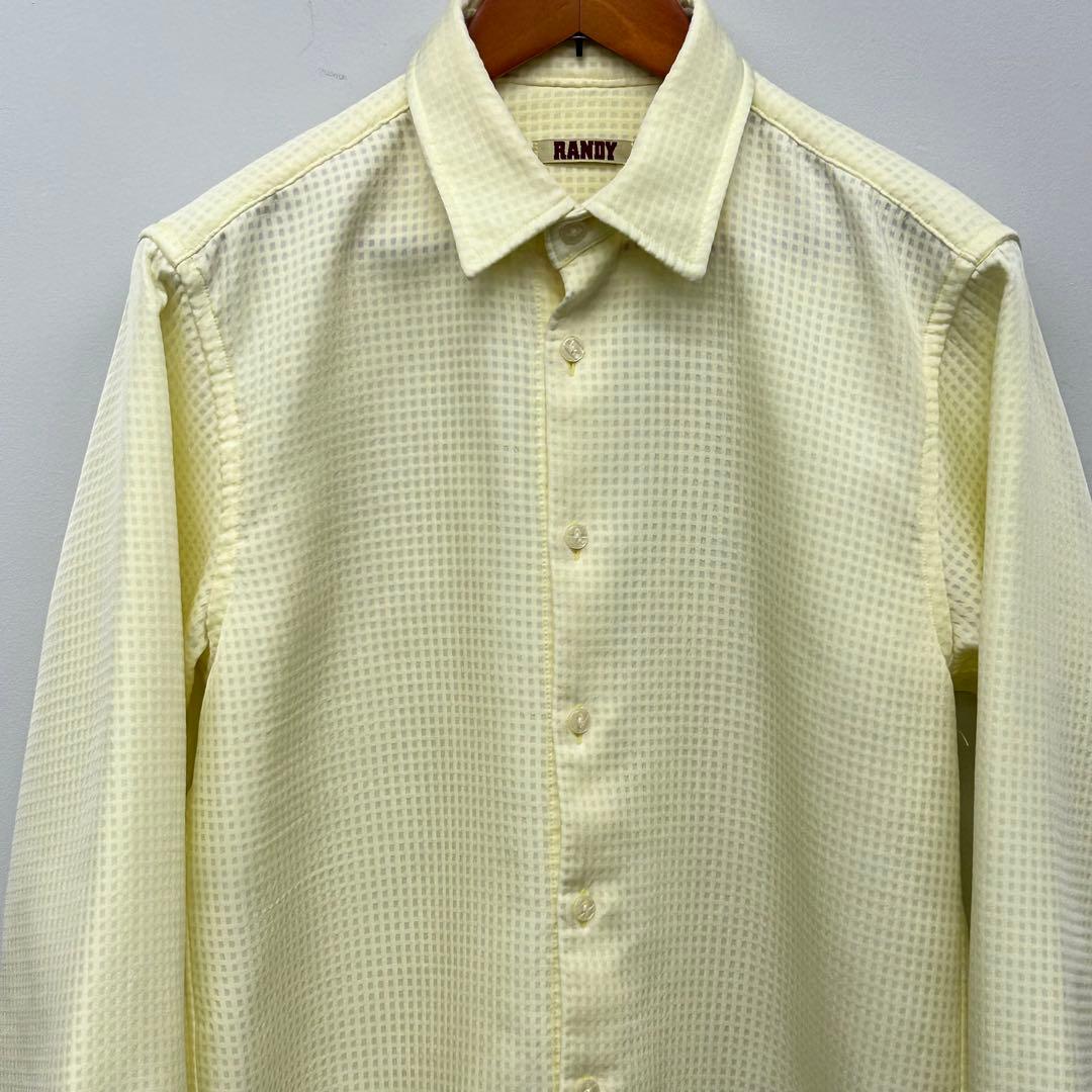 22SS RANDY ランディ Lean キュプラシャツ サイズ1 美品