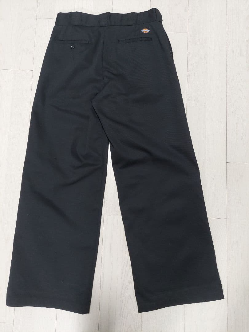 ok.soon Dickies ワイドチノパンツ 黒 L