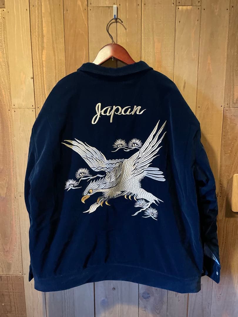 50s スーベニアジャケット 別珍 ベルベット レプリカ スカジャン