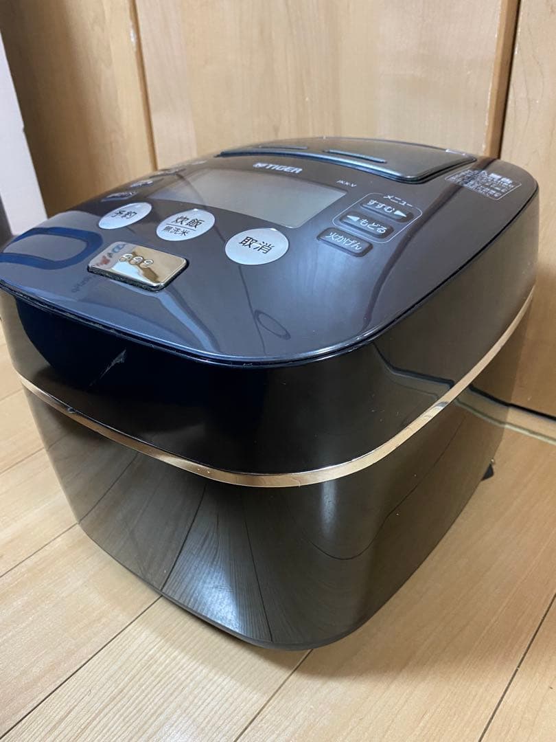 TIGER JKX-V101 圧力IH炊飯器 5.5合 動作確認済み