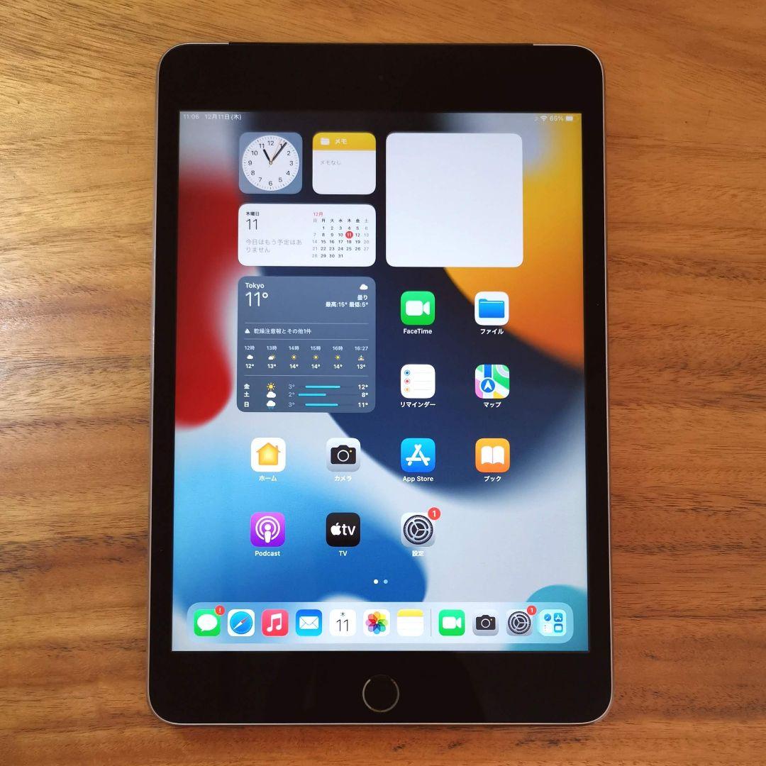 『美品・最大容量89%』iPad mini 第4世代 32G『シムフリー』584