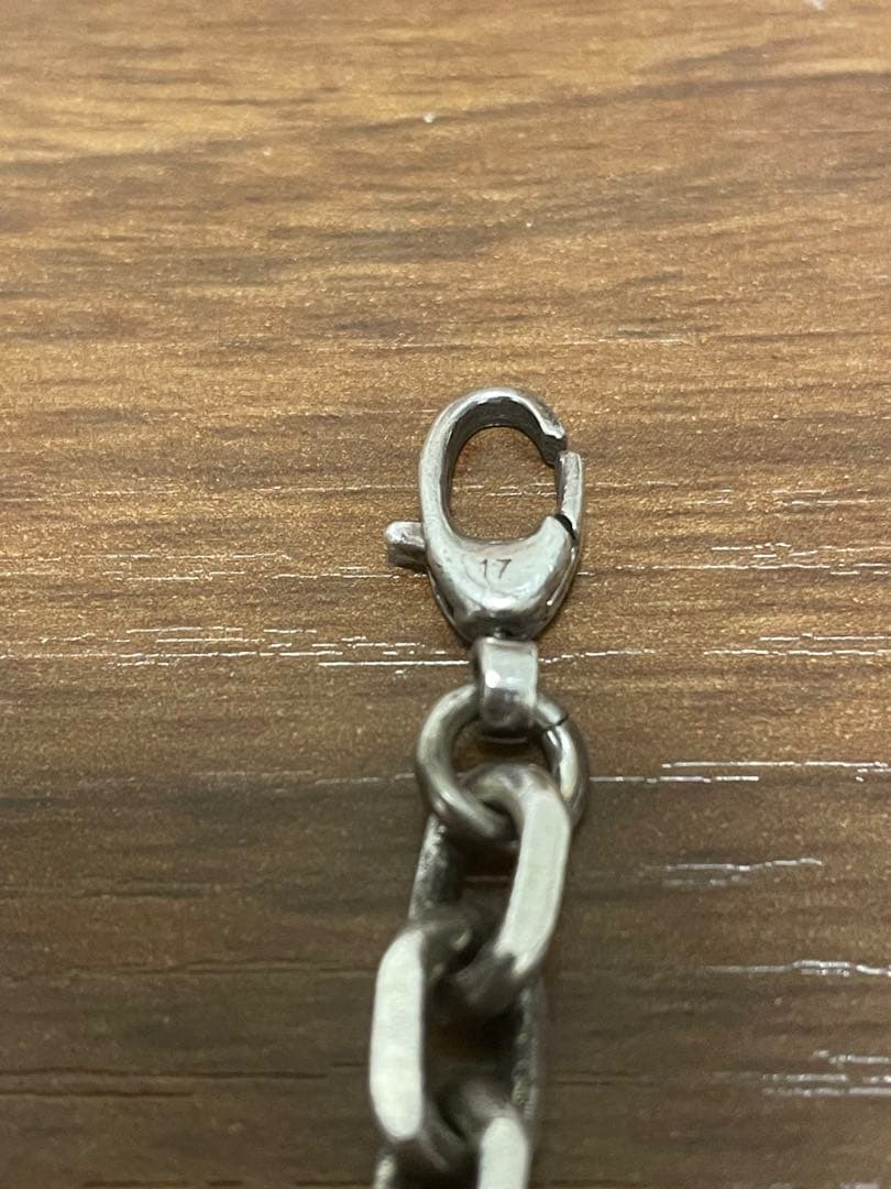 ※ハーレージュニア様　Gucci シルバー チェーンブレスレットとリングセット