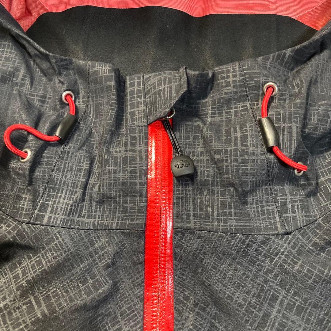 ノースフェイス ハイベント マウンテンパーカー 刺繍ロゴ y2k テック 古着