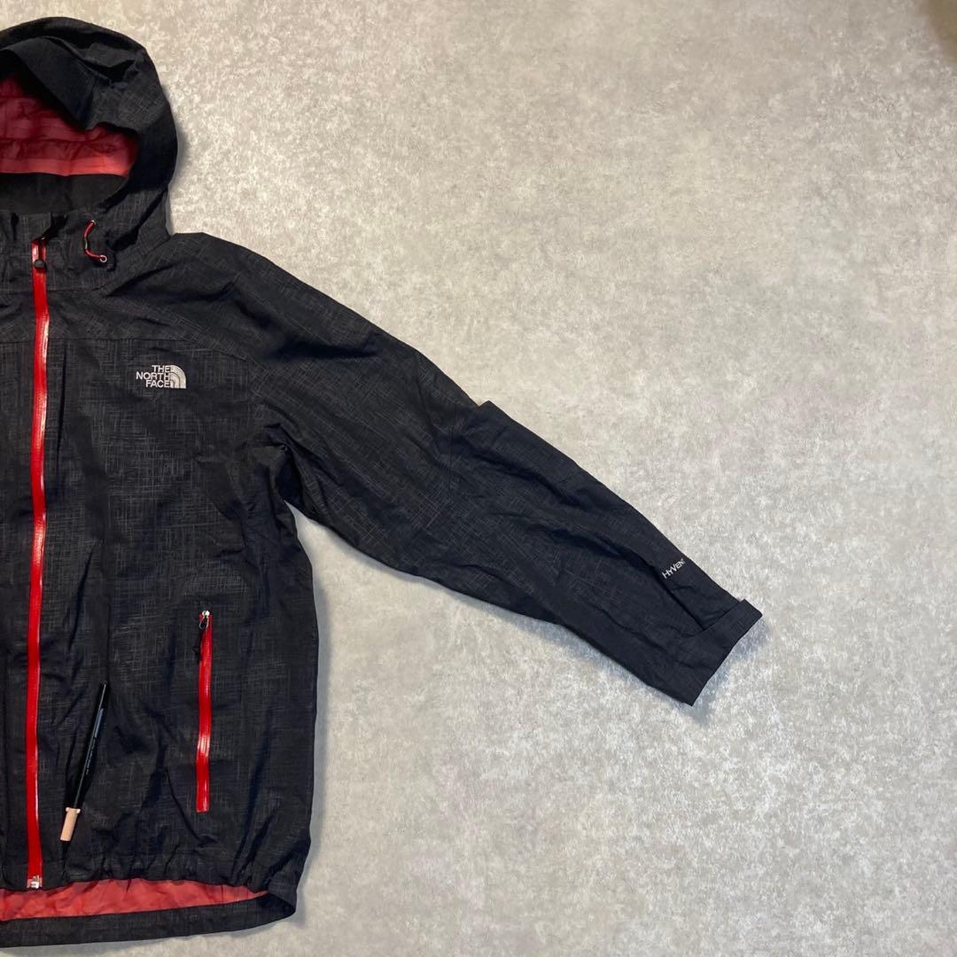 ノースフェイス ハイベント マウンテンパーカー 刺繍ロゴ y2k テック 古着