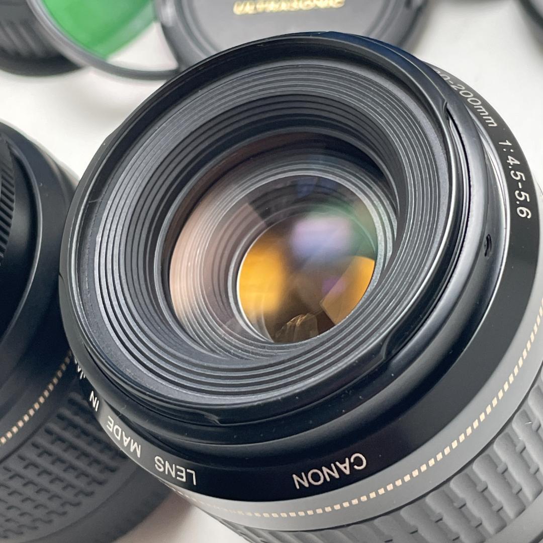 きれい Canon キャノン 28-200mm Wズームレンズ セット