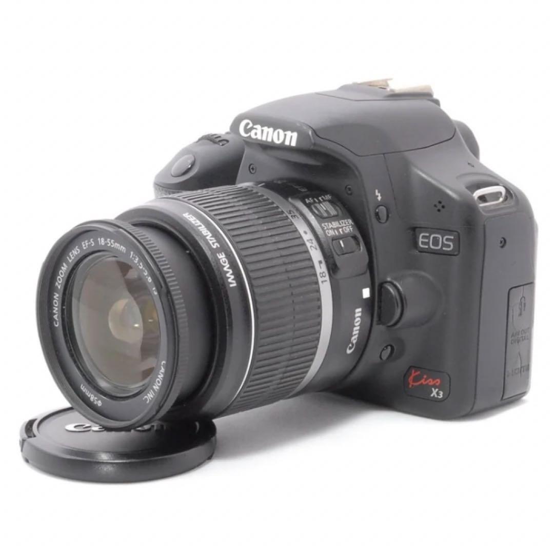 プレゼントにも⭐️基本セット⭐️Canon Kiss X3⭐️初心者⭐️簡単操作