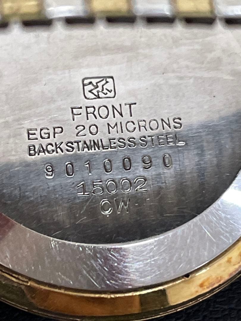 Seiko Crown アナログ時計 ゴールド