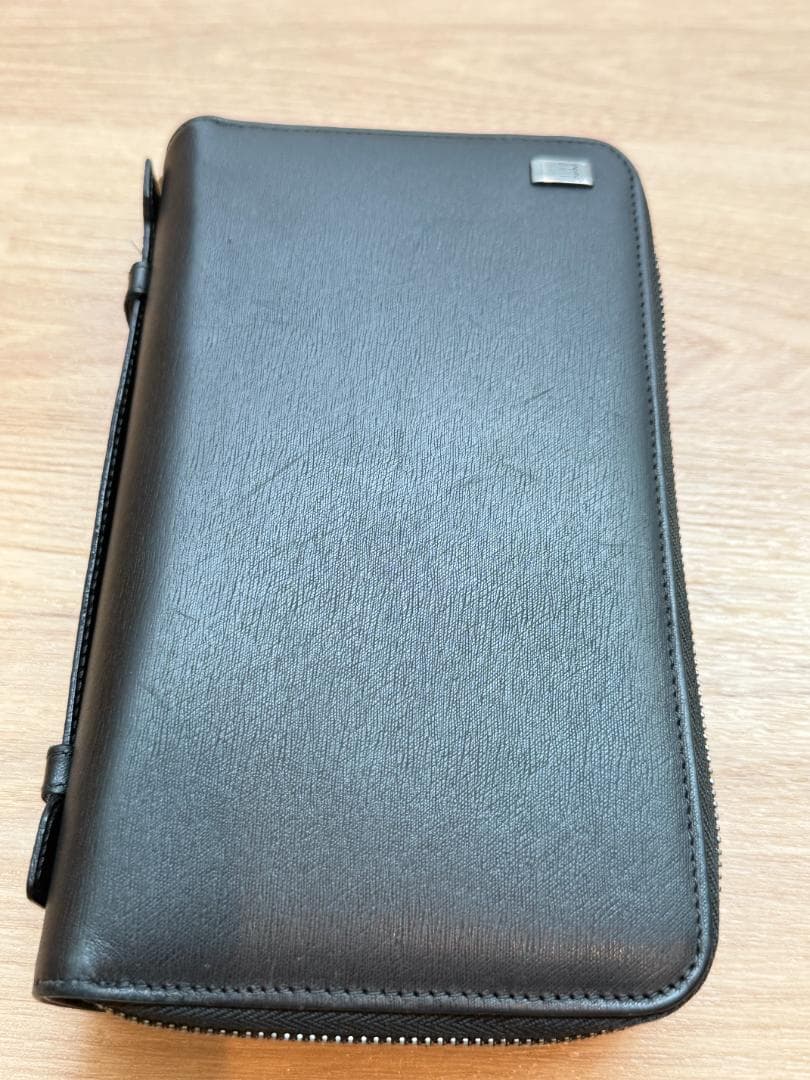 dunhill ガンメタル トラベルポーチ L2F214A