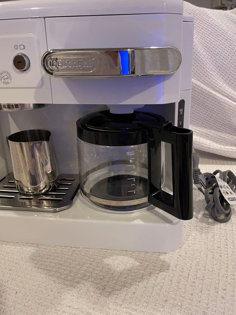 De'Longhi コンビコーヒーメーカー BCO410J ホワイト
