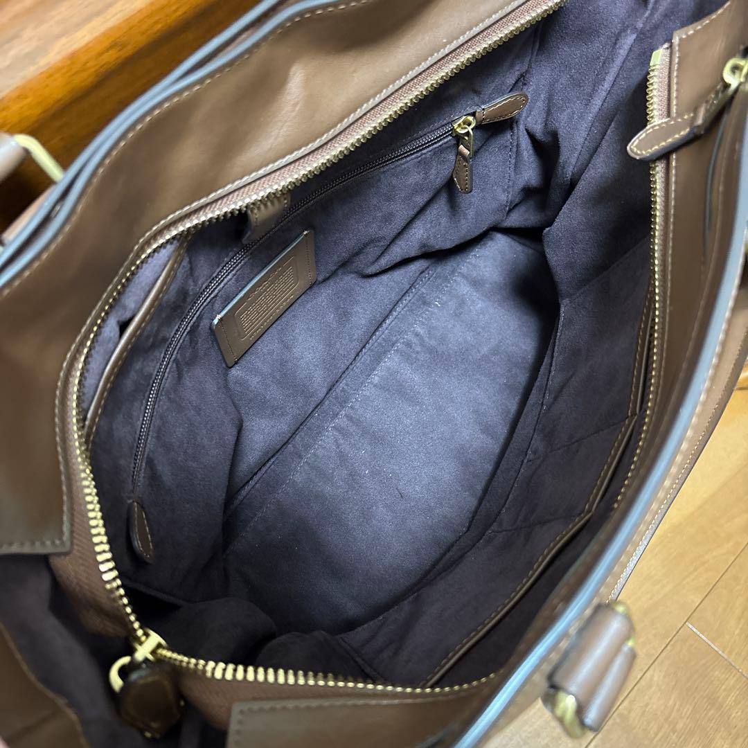 【ブラックフライデーセール】コーチ　メトロポリタン　レザー　トートバッグ　未使用