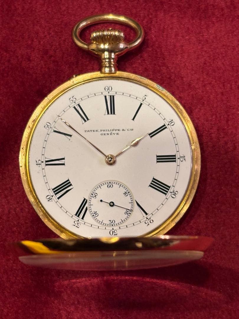 パテック・フィリップ　懐中時計　手巻き式　18Kピンクゴールド 1903年製