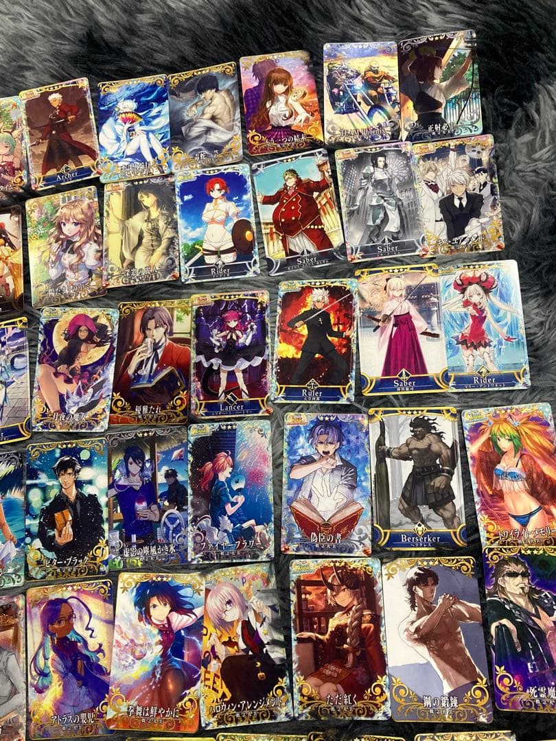 A0105)FGO フェイト　アーケード　91枚まとめ販売