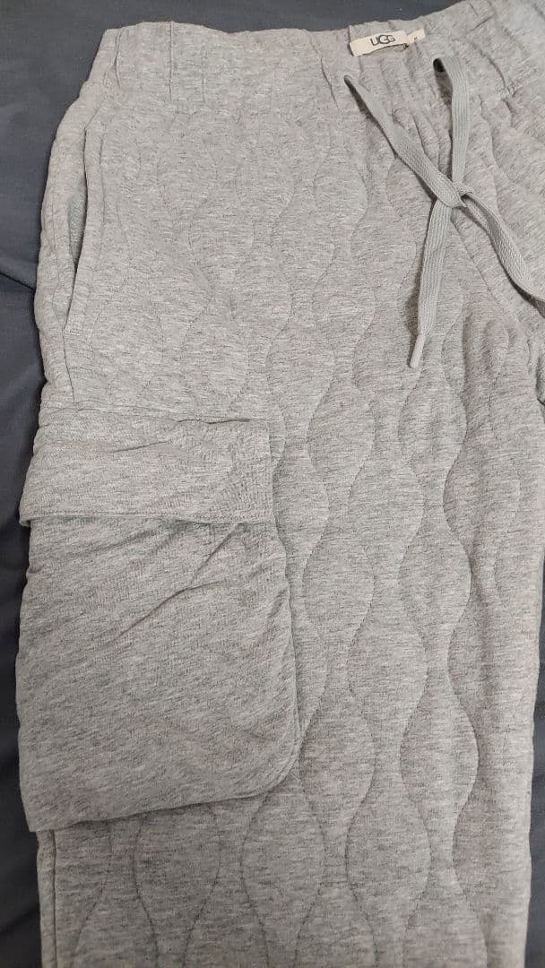 uggキルティングスウェットセットアップ