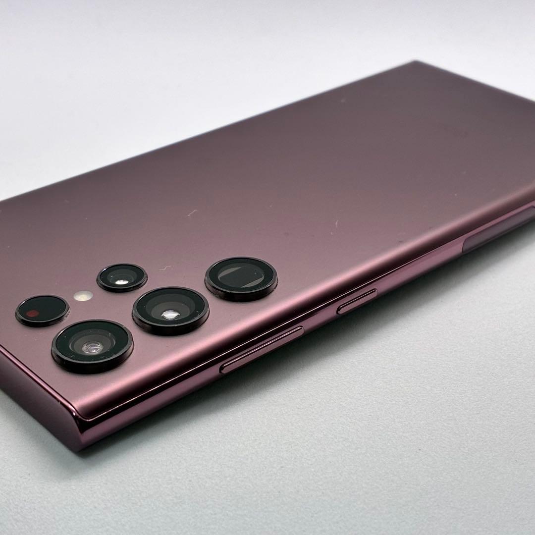 U*y様 48785 Galaxy S22 Ultra バーガンディ