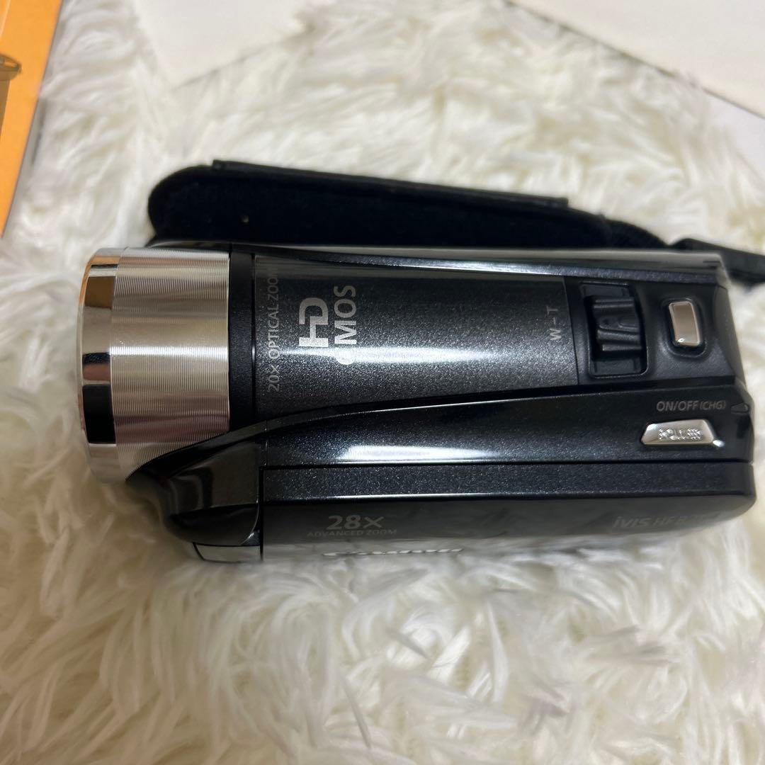 【極美品】Canon iVIS HF R21 ビデオカメラ　ブラック　動作OK