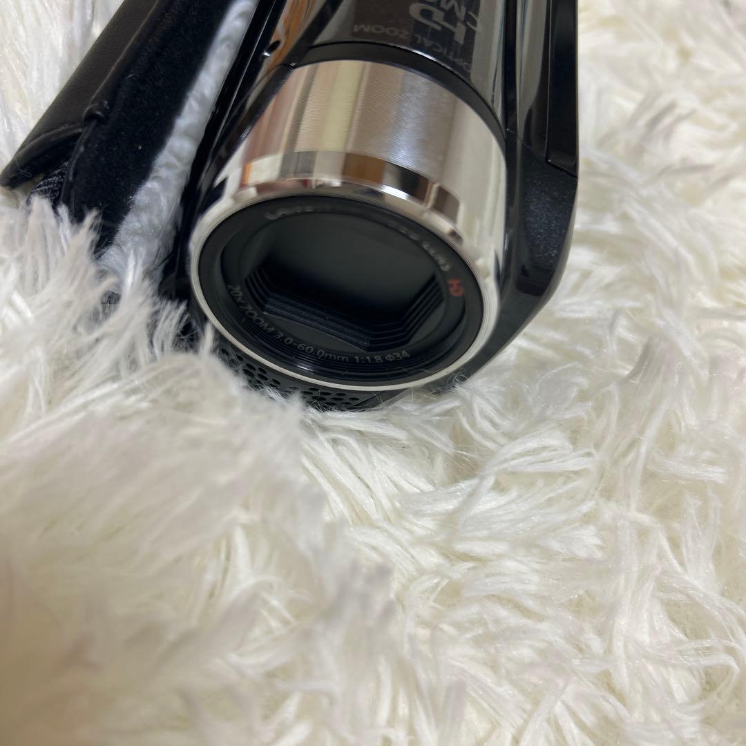 【極美品】Canon iVIS HF R21 ビデオカメラ　ブラック　動作OK
