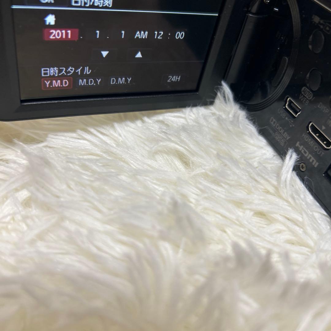 【極美品】Canon iVIS HF R21 ビデオカメラ　ブラック　動作OK