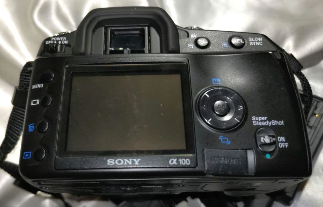 SONY製レンズ α100 アルファ CCD デジタル一眼レフカメラ
