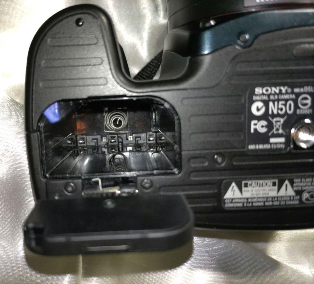 SONY製レンズ α100 アルファ CCD デジタル一眼レフカメラ