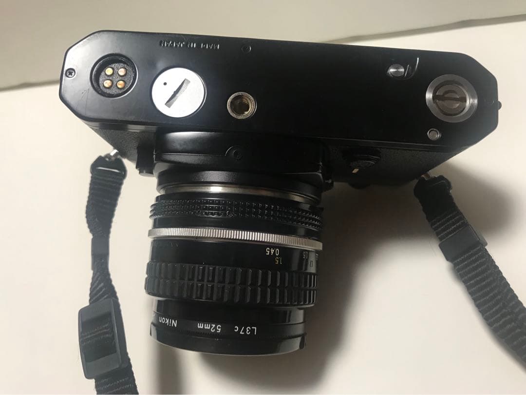 Nikon FE Black ボディ レンズ ストラップ セット