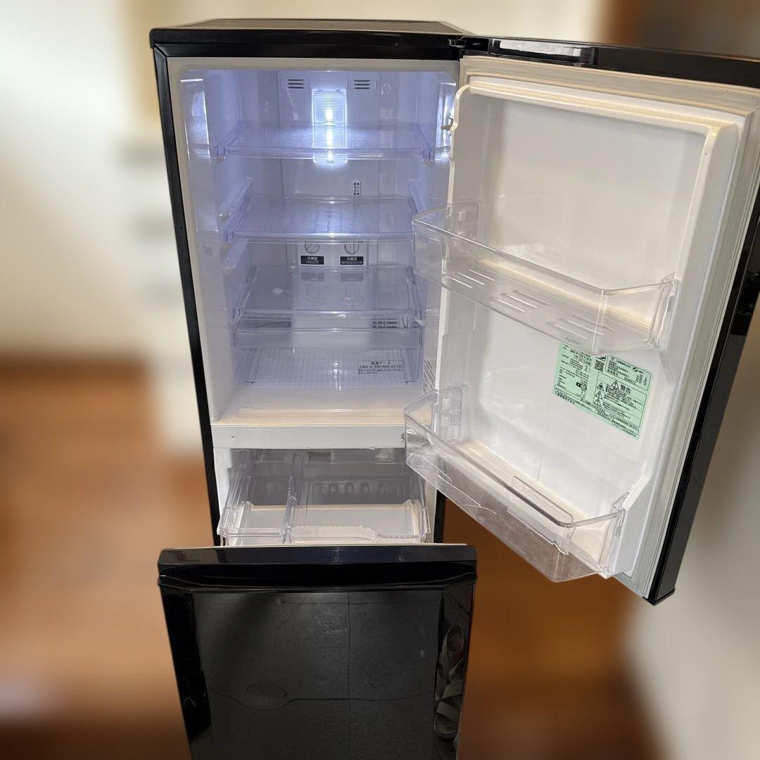 三菱 冷蔵庫 MR-P15EY-B 2015年製